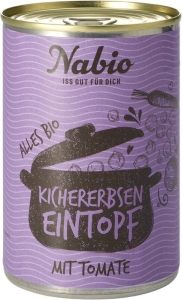 Nabio Eintopf Kichererbsen, 400 g