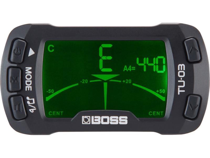 BOSS Stimmgerät TU-03 Clip Stimmgerät & Metronom