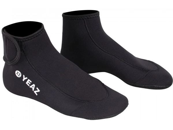 YEAZ Neosock Grip Pro Socks Schwarz, 36-37 Neoprensocken zum Wärmeausgleich bei Wassersportaktivitäten
