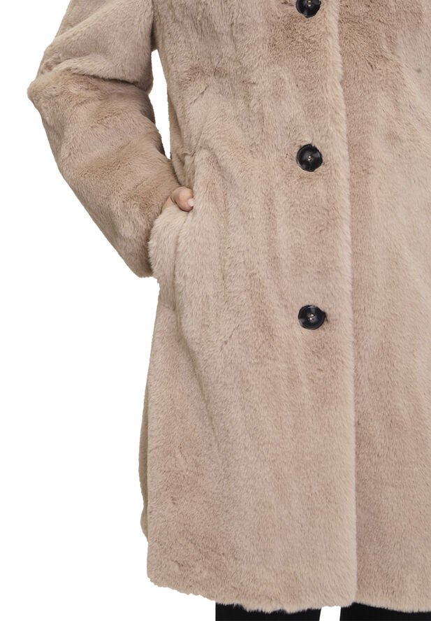 Betty Barclay Jacke PlUEsch Sand