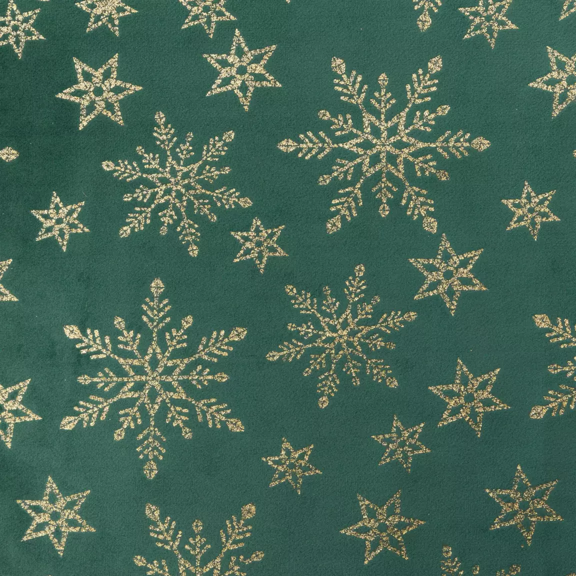 Chemin de table (300 x 28 cm) Cristaux pailletés Vert