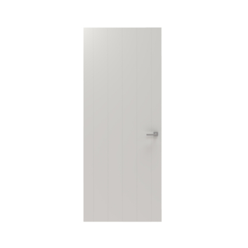Lundia binnendeur Bord Tre 2A02 wit gegrondverfd stomp 78 x 211.5 cm