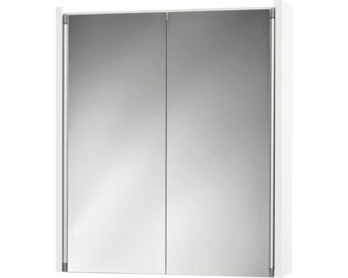 Sieper Nelma spiegelkast, 54 x 15 x 63 cm, wit, 2-deurs, LED, IP20