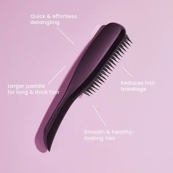 The Ultimate Detangler Large Black Gloss