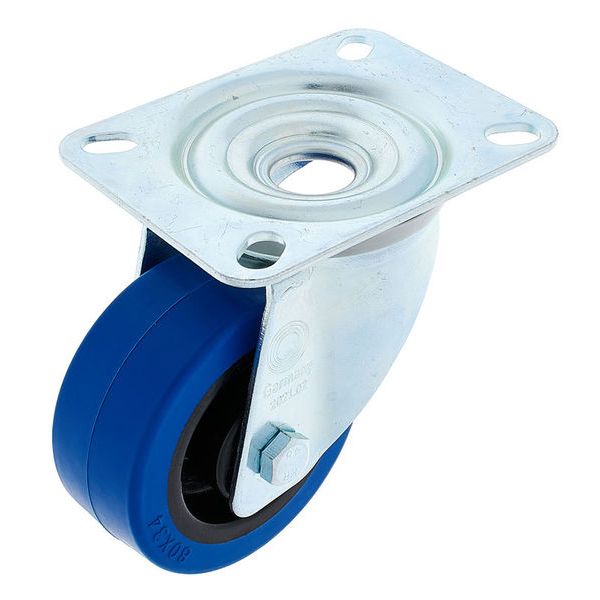 Millenium Blue Wheel Without Brake 80mm