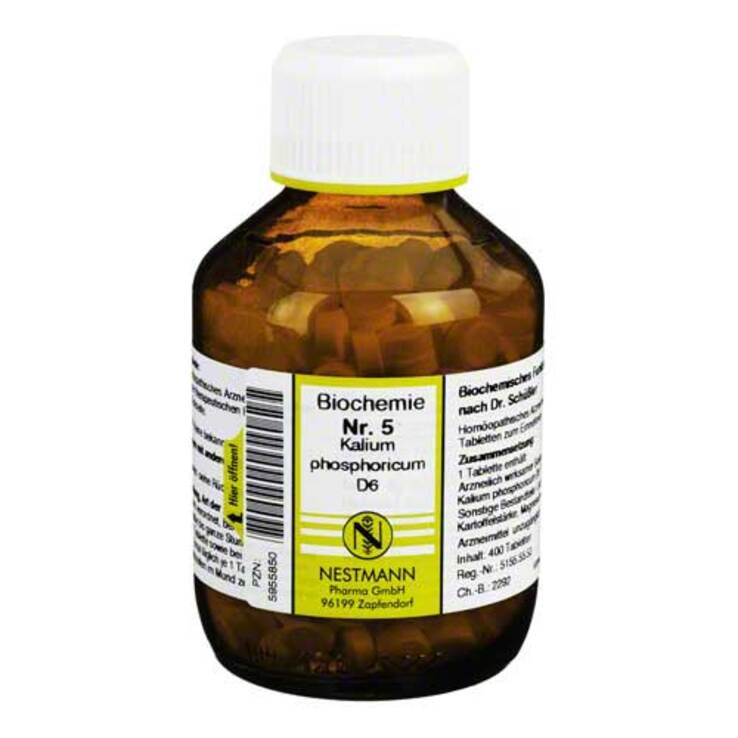 Biochemie 5 Kalium phosphoricum D 6 Tabletten, 400 St