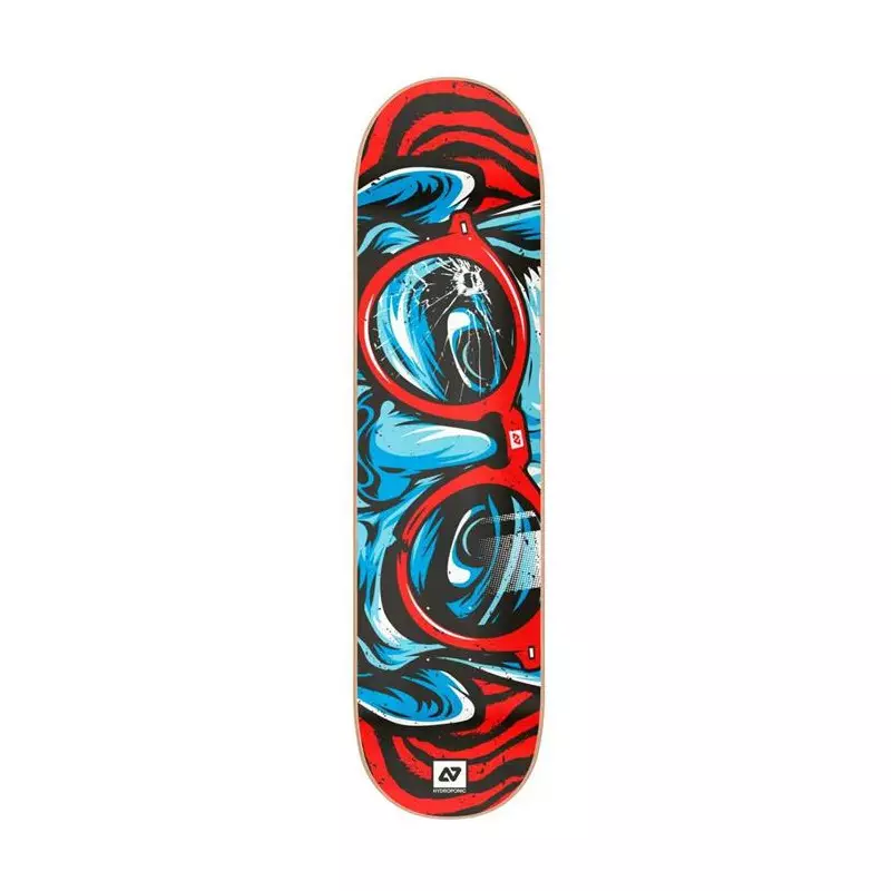 Plateau de skate HYDROPONIC Glasses Round Red 8.125