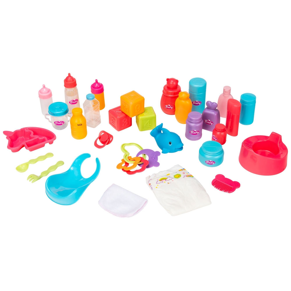 30-teiliges Puppenzubehör-Set