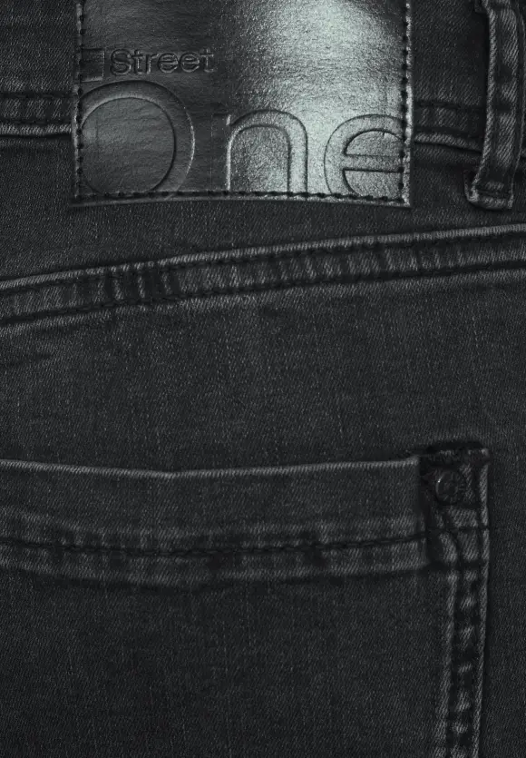 Dunkle Slim Fit Jeans - authentic black net wash