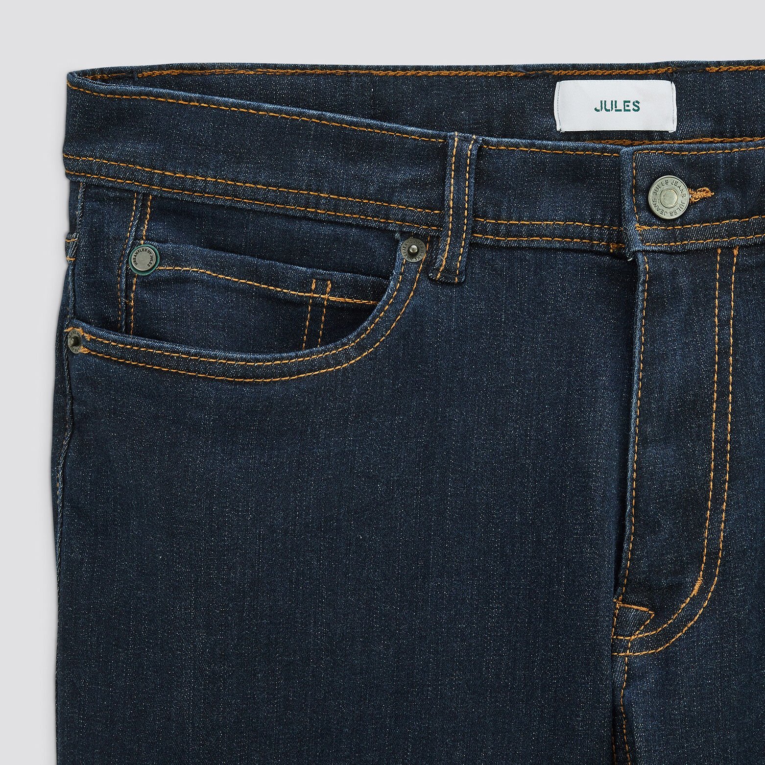 Jean slim urbanflex en polyester recyclé Bleu