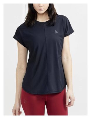 Maillot manches courtes Femme Craft Core Charge Rib Noir