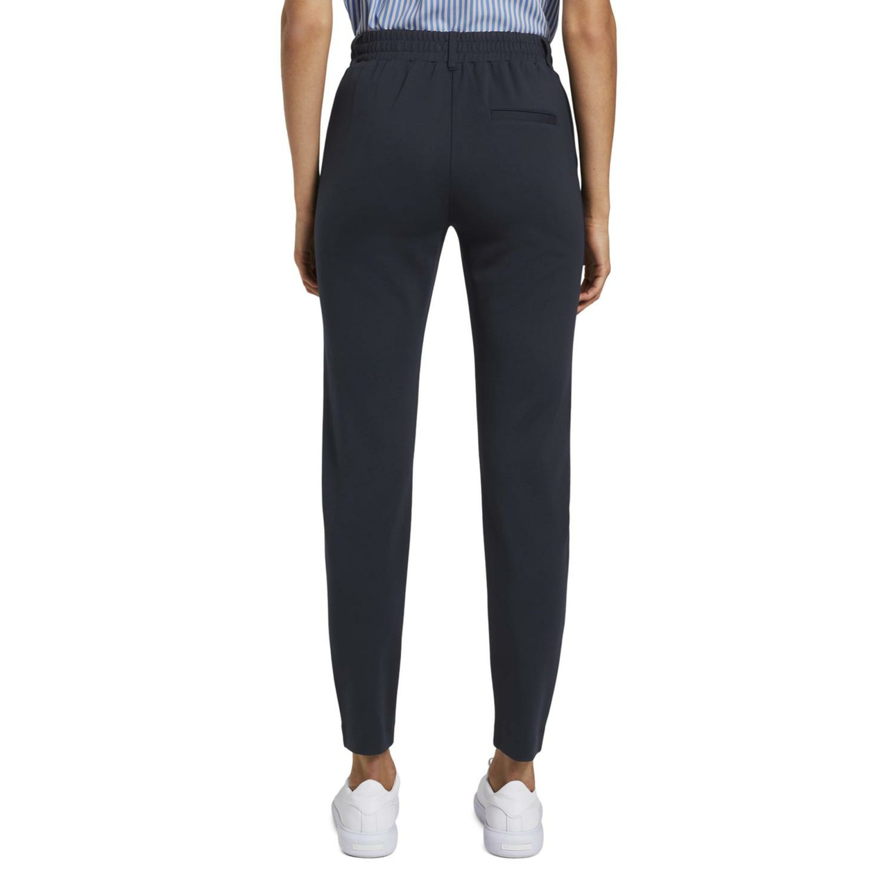 Tom Tailor Jersey loose fit pants ankle