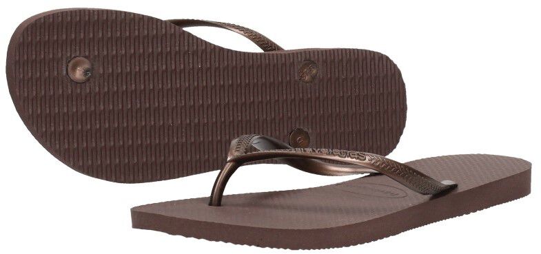 Havaianas Slim donkerbruin