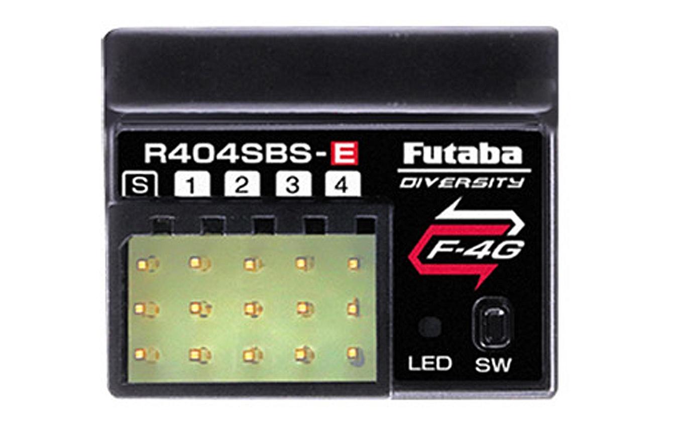 Fernsteuerung T10PX F-4G 2.4 GHz mit R404SBS-E<br>10 Kanal Sender für Fahrzeuge mit Telemetrie