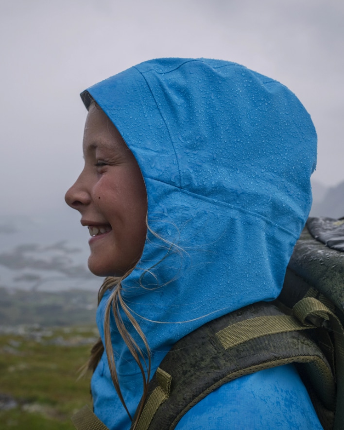 Bergans Junior 3L Shell Jacket<br>Vanntett, vindtett og pustende!