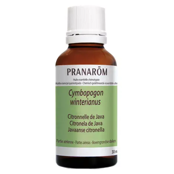 Pranarom Java Lemongrass Aerial Parts Orgânico 30ml