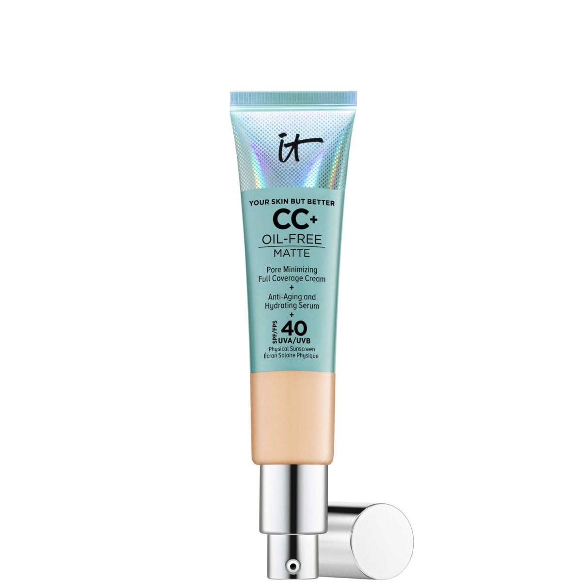 It Cosmetics Your Skin But Better CC+ Cream Oil Free Matte SPF 40CC Crème Correctrice Mate Haute Couvrance