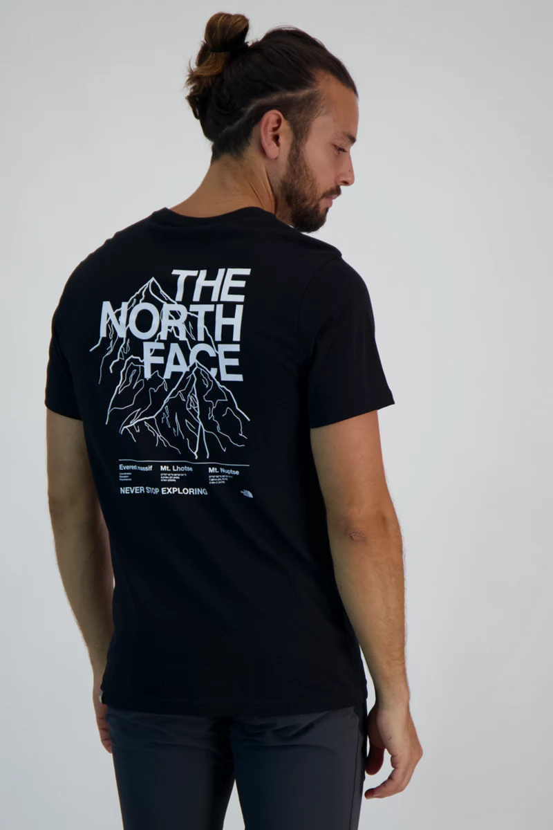 The North Face Mountain Outline Herren T-Shirt