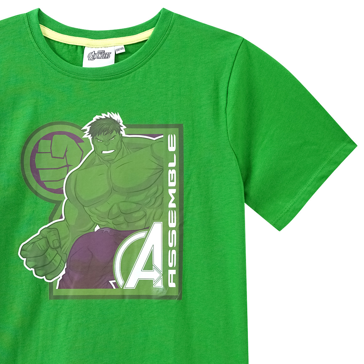 MARVEL Avengers Shorty grün / schwarz