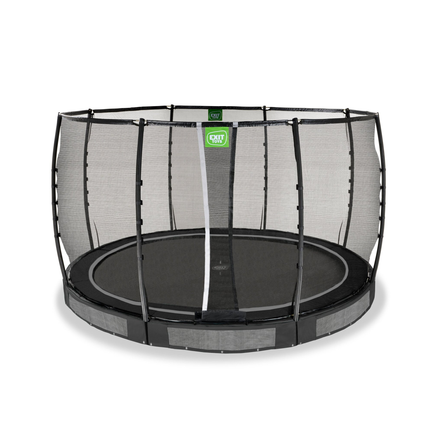 EXIT Allure Premium inground trampoline ø366cm - zwart