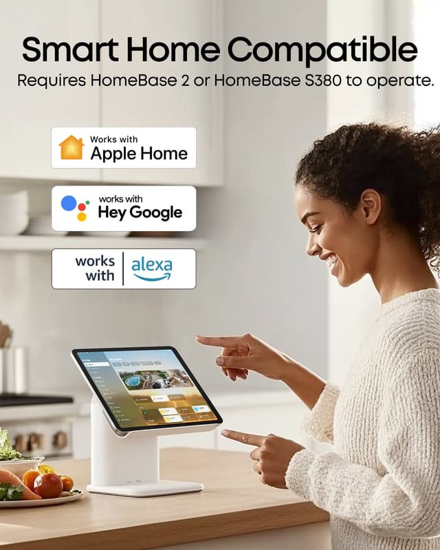 Eufy eufyCam E40 sikkerhedskamera + HomeBase 2 (4-pak)