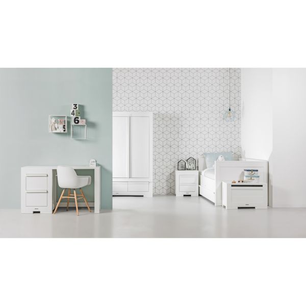 Kidsmill Bretagne Kledingkast 3-Deurs Wit