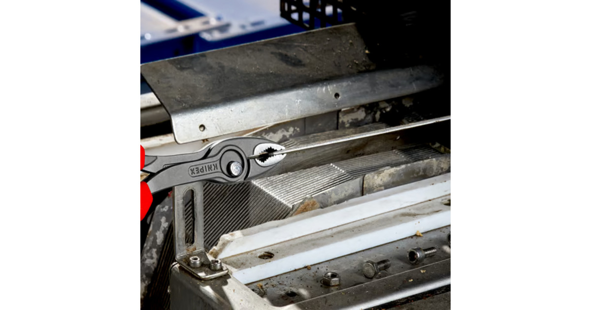 KNIPEXTwinGrip Voorgrijptang 82 02 200  (Rood/blauw)