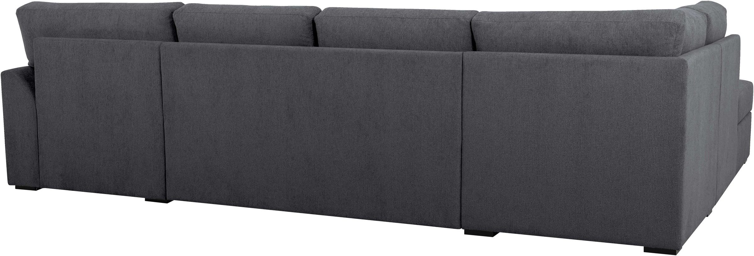 Home affaire Wohnlandschaft »Citry« Breite 309 cm, Chenille, Bettfunktion, Bettkasten, U-Form