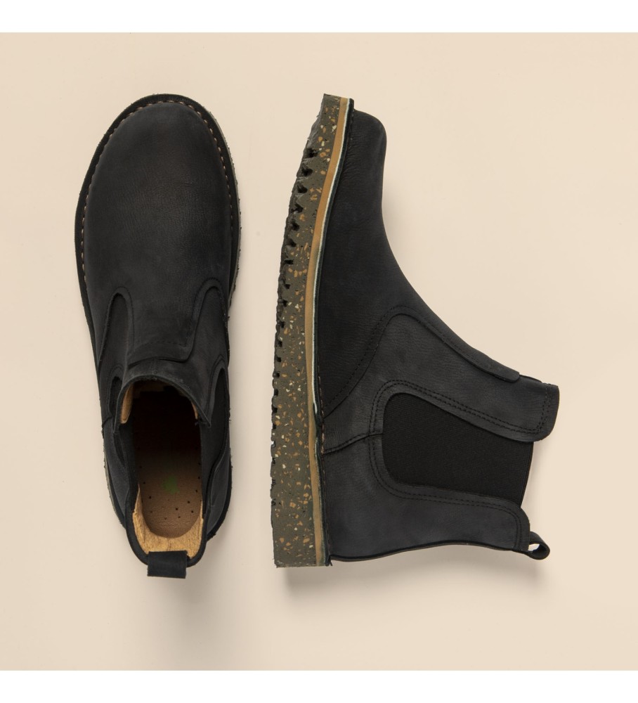 Botas de couro preto The Naturalist Felsen N5632