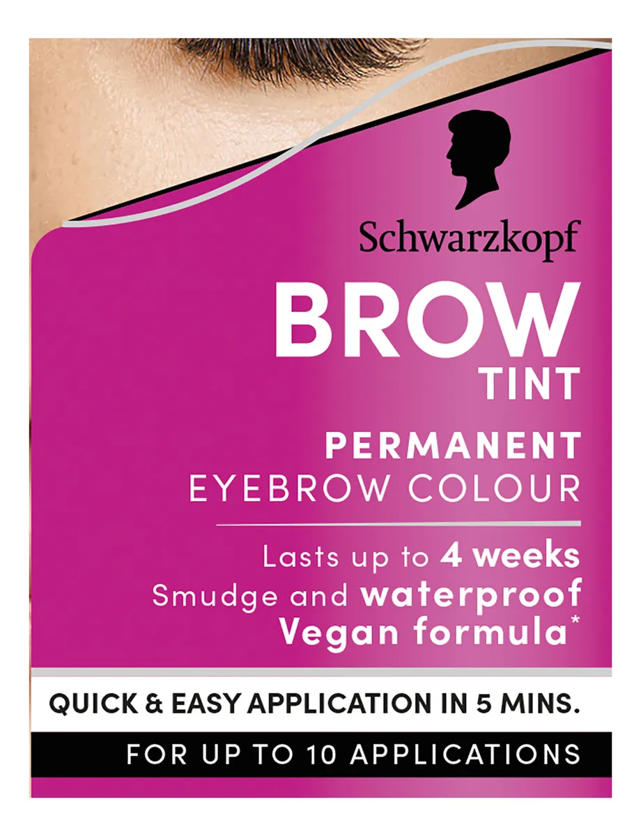 Schwarzkopf Brow Tint Black - 1 stk.