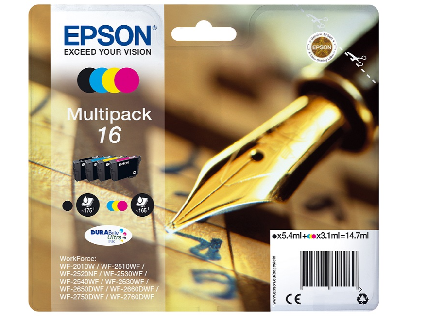 TINTEIRO ORIGINAL EPSON CORES T16264