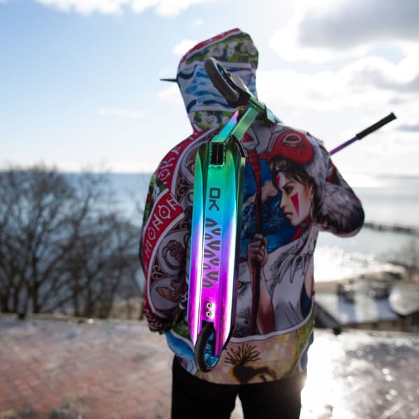 Profesjonell Trick Kick Bike SOKE PRO Street Neochrome