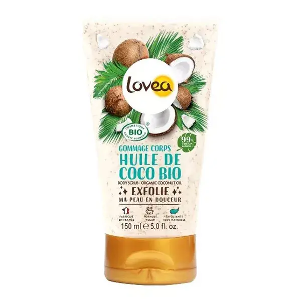 Lovea Coco Esfoliante Corporal Orgânico 150ml