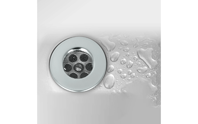 Metaltex Haarfangsieb aus Edelstahl Ø 7,5 cm
