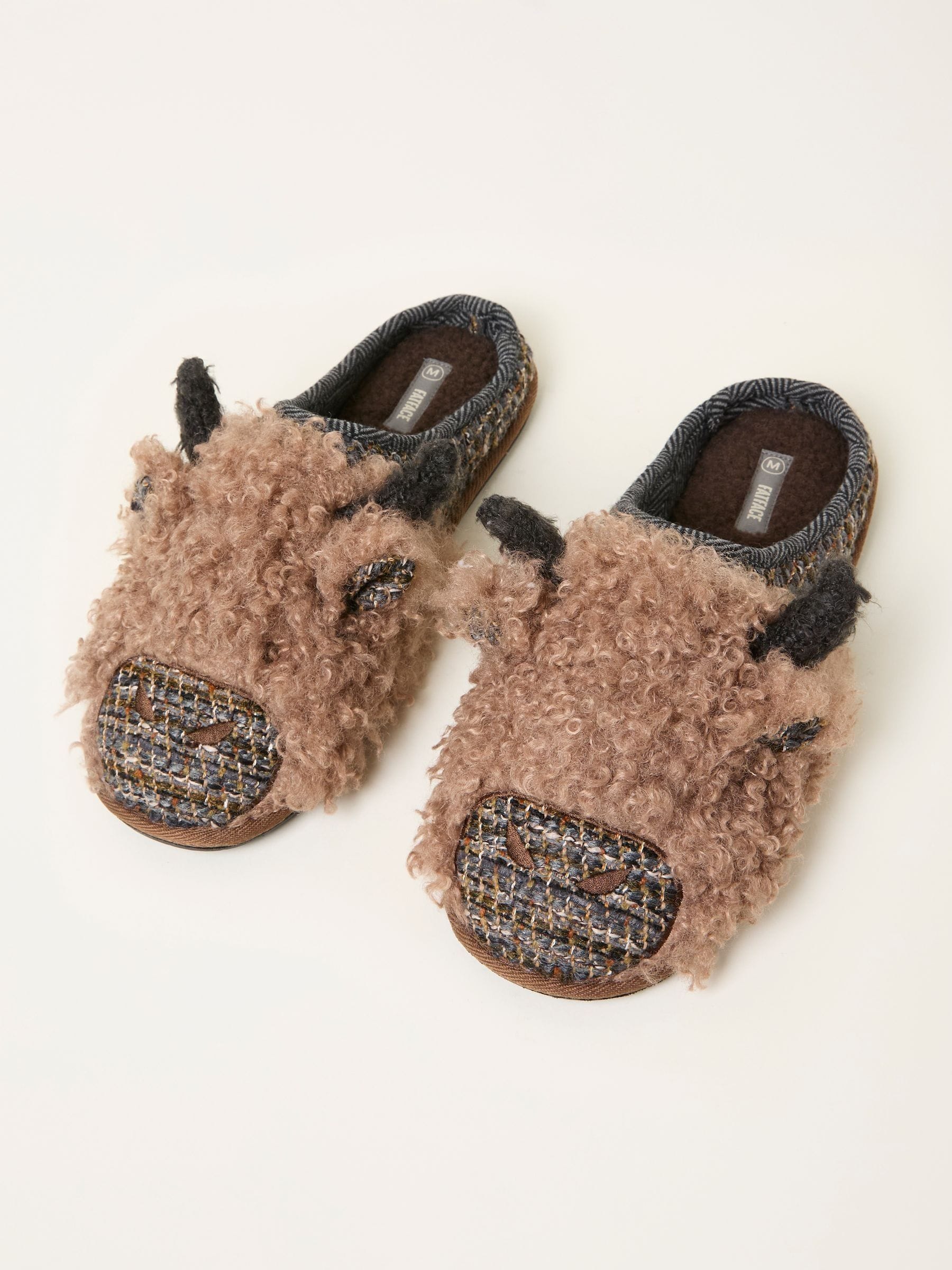 FatFace Cow Slipper