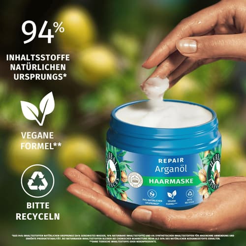 Herbal Essences Repair Haarmaske mit Arganöl