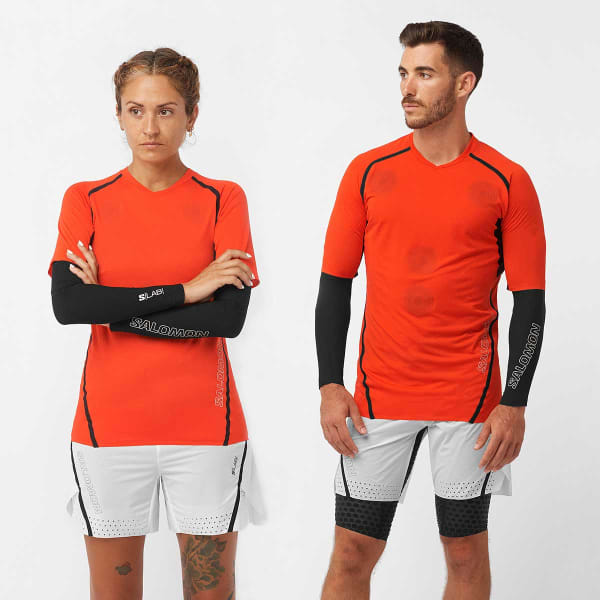 Manchon de compression SALOMON S/LAB SPEED SLEEVES U DEEP BLACK