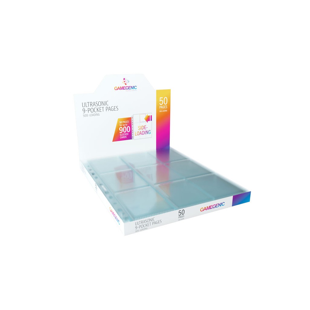 Gamegenic - Ultrasonic 9-Pocket Pages Sideloading DISPLAY