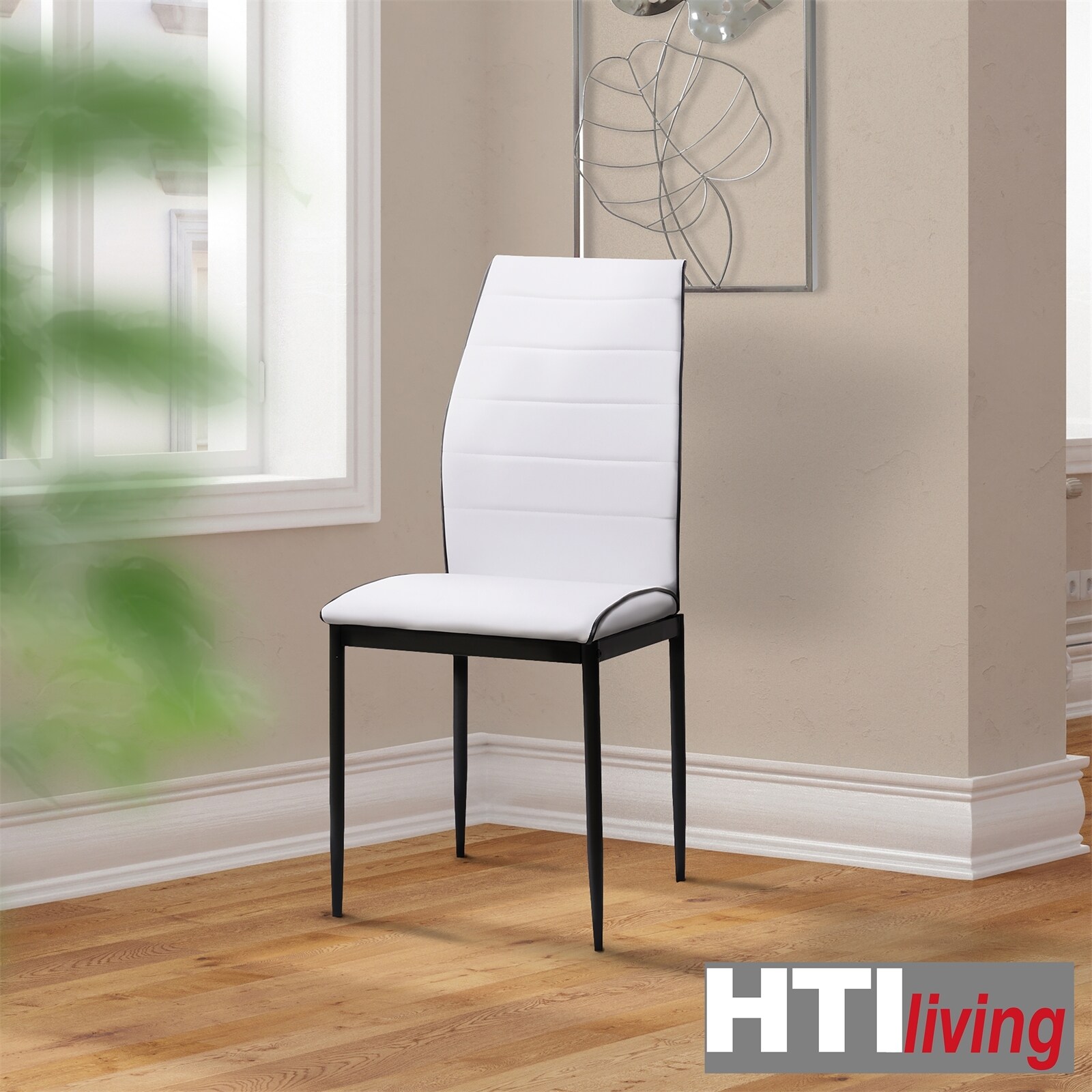 HTI-Living Stuhl Madison PU Weiß