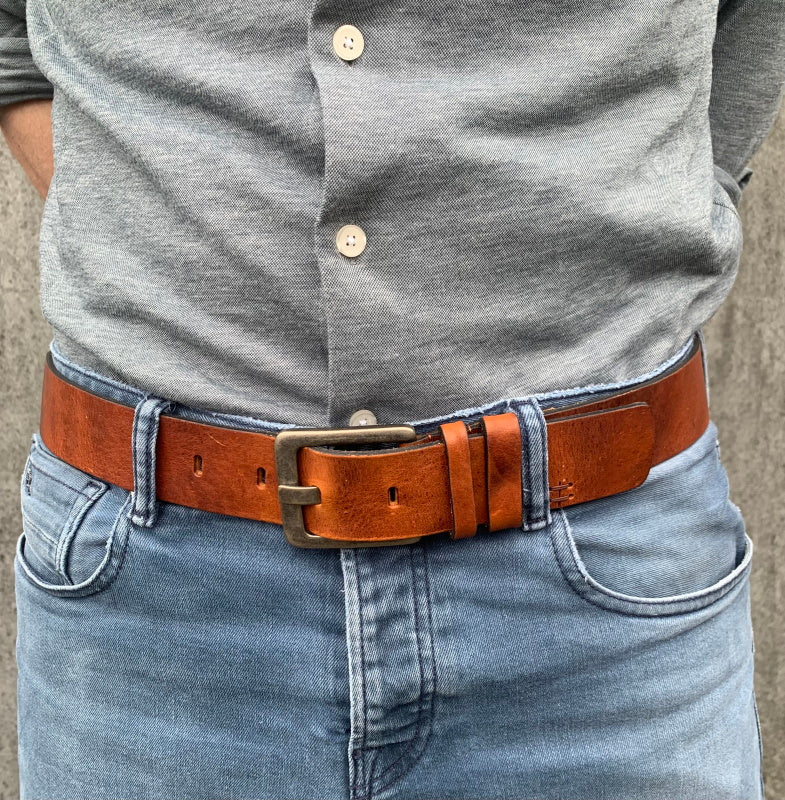 Legend Leren Riem 40493 Cognac