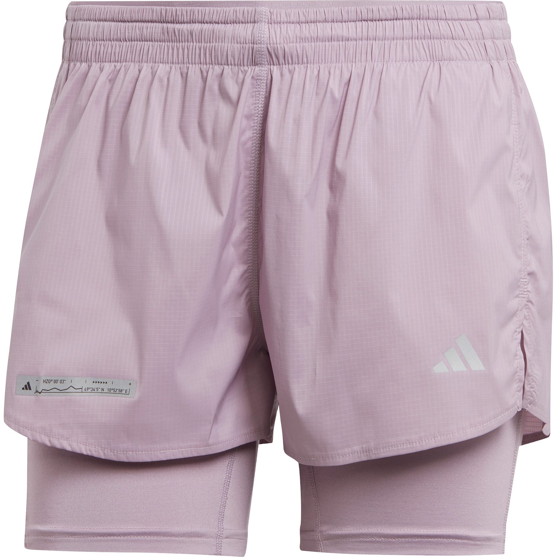 adidas Ultimate Two-in-One Shorts Damen preloved fig