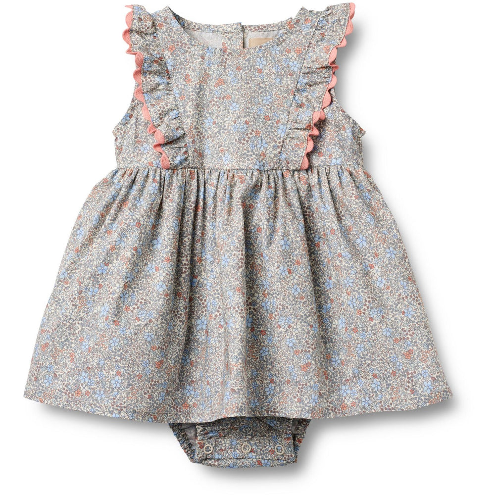 Køb Wheat Air Blue Flowers Body Kjole Sofia