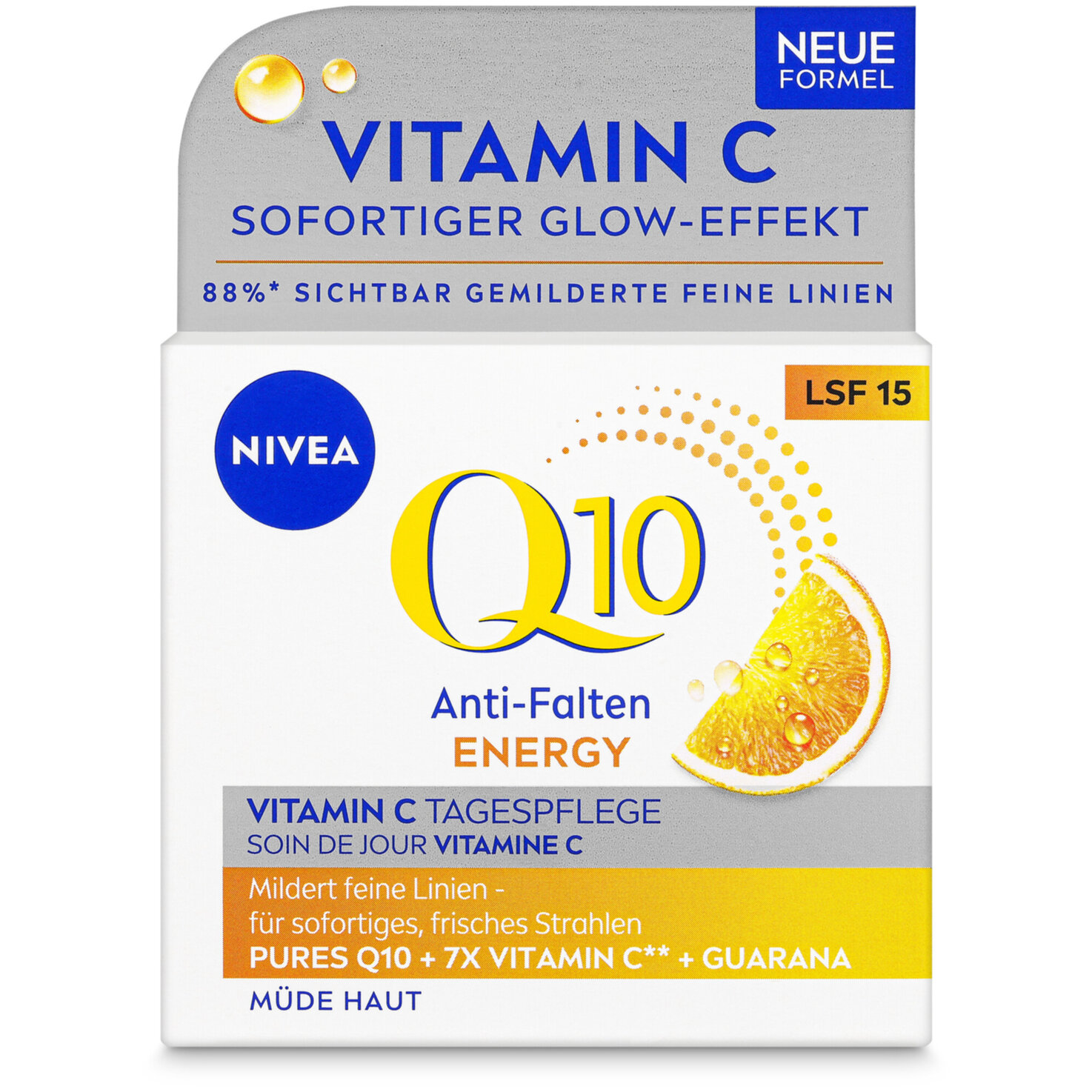 Nivea Q10 Energy Anti-Falten Tagescreme LSF 15