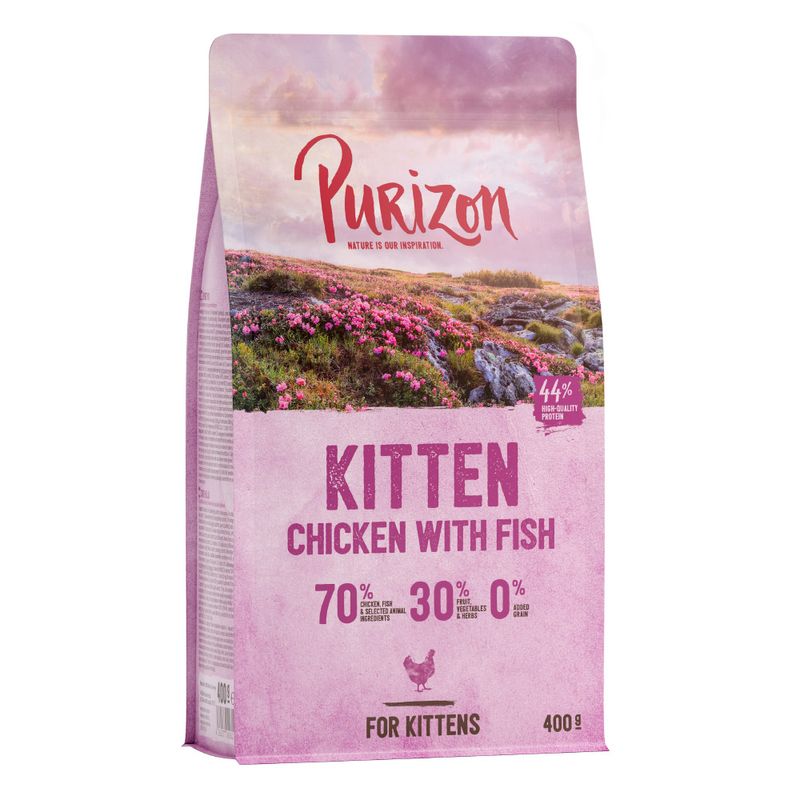 Purizon Kitten, poulet & poisson - sans céréales
