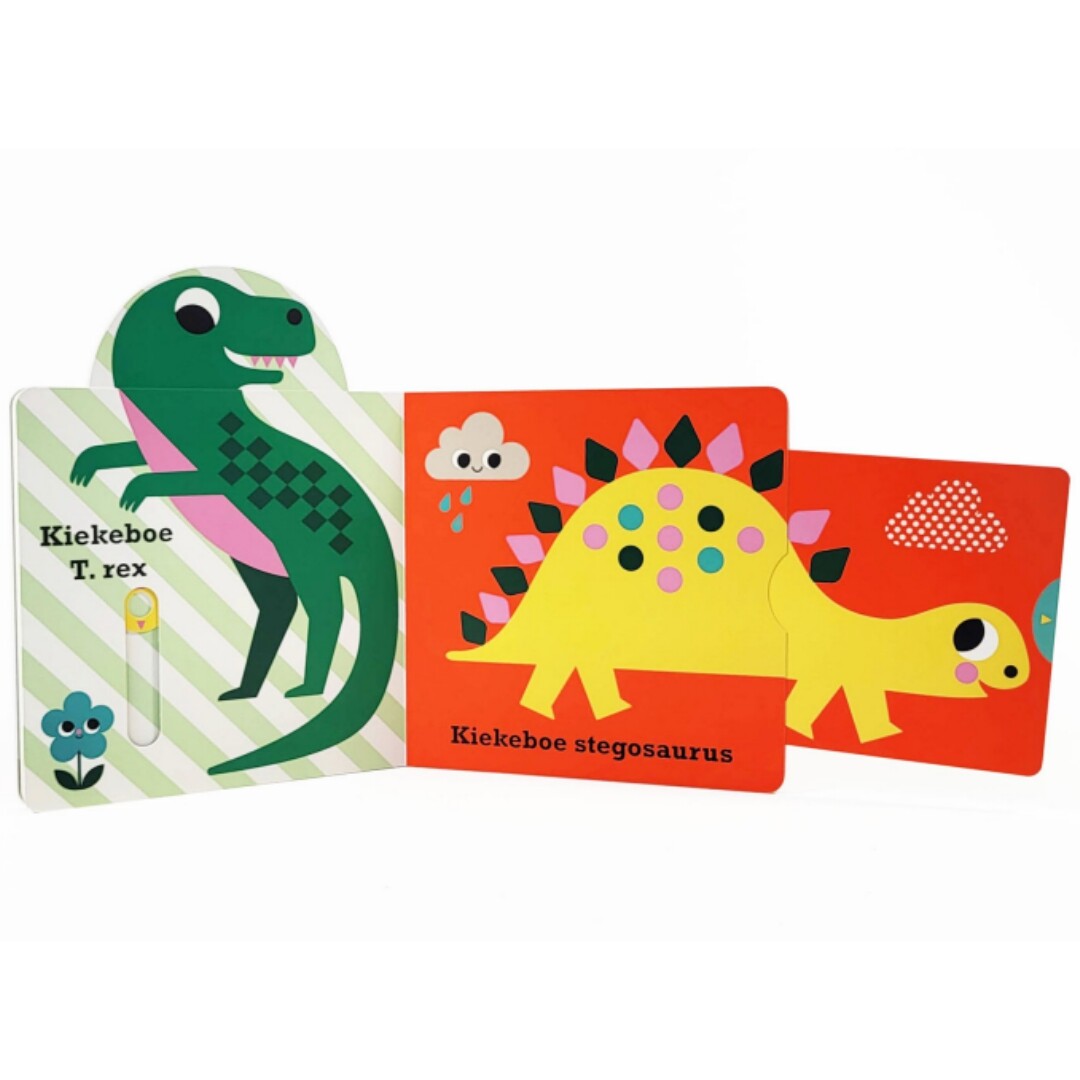 Uitgeverij gottmer kartonboek kiekeboe dinosaurus