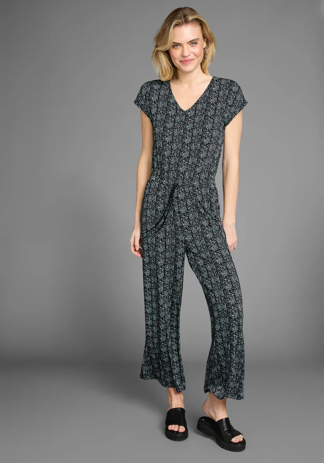 Laura Scott Jumpsuit , mit filigranem Alloverprint