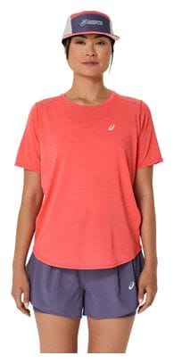 Maillot manches courtes Asics Road Corail Femme