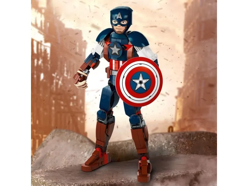 LEGO Super Heroes Marvel 76258 Byg selv-figur af Captain America
