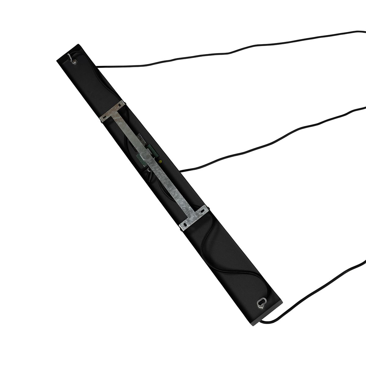 Oosterse hanglamp zwart bamboe 3-lichts - Pua