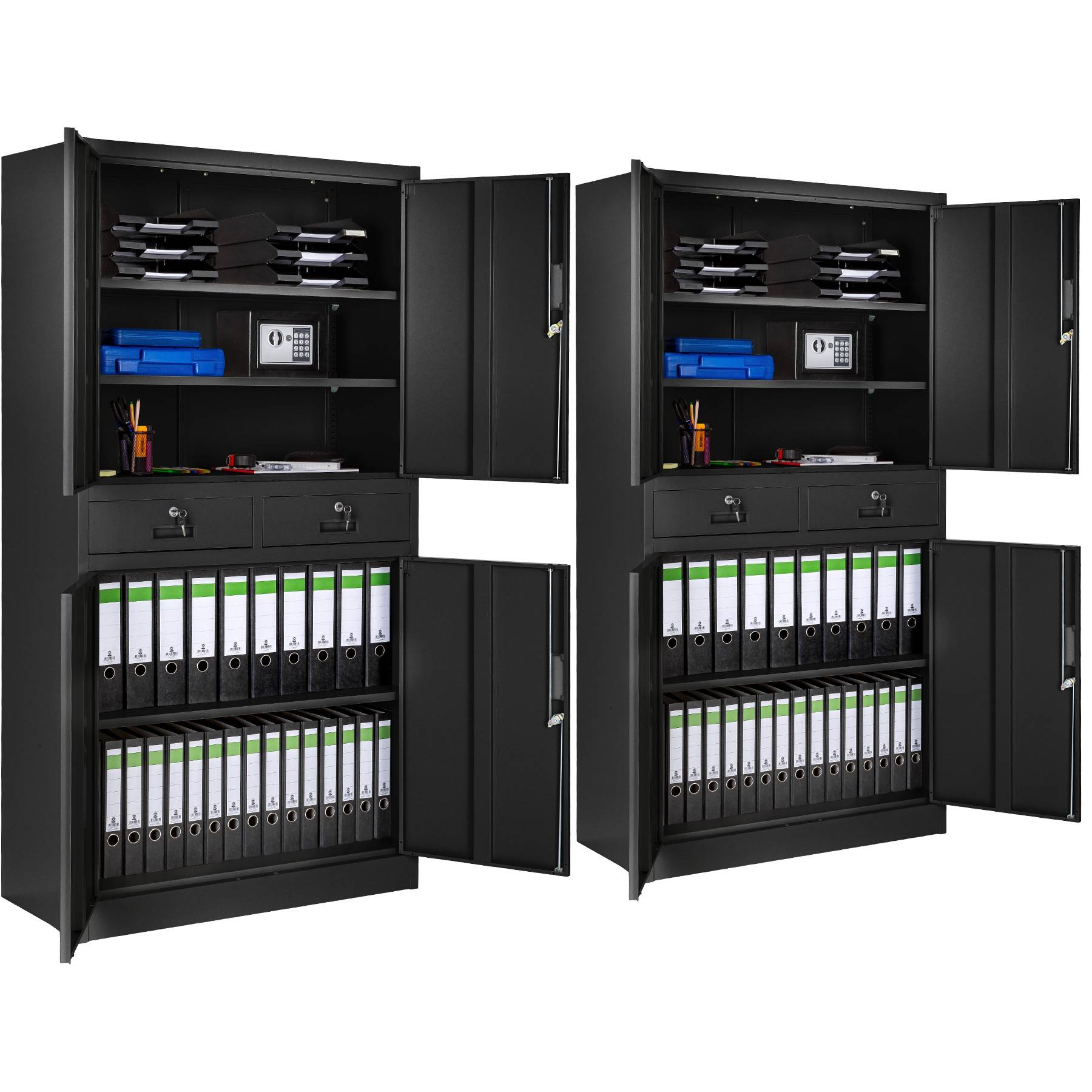 2er Set Aktenschrank